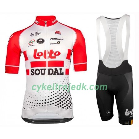 Cykeltøj + Bib Cykelshorts 2019 Lotto Soudal N001